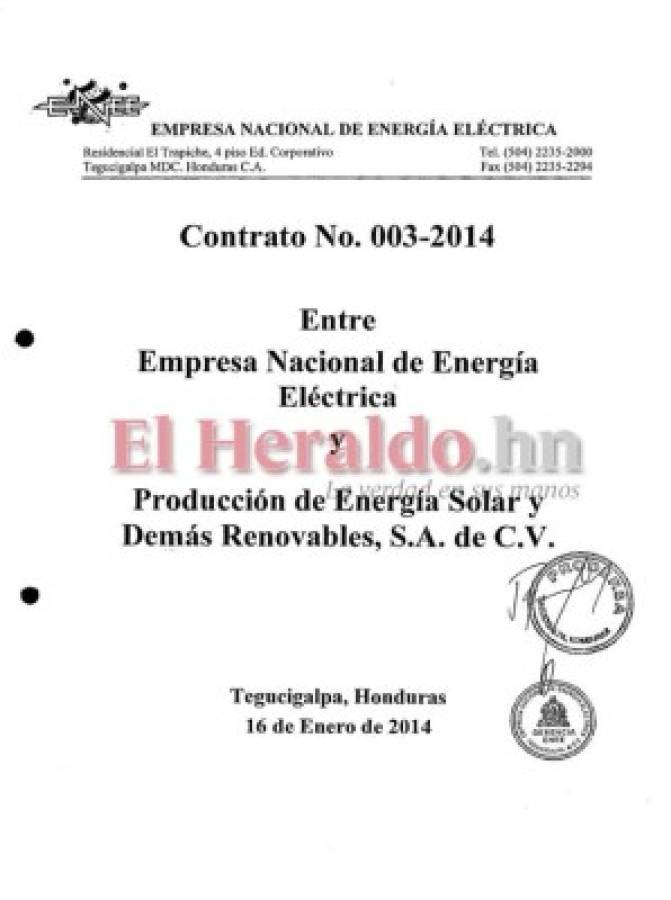 Abogados de los Cachiros también invirtieron en energía solar en Honduras