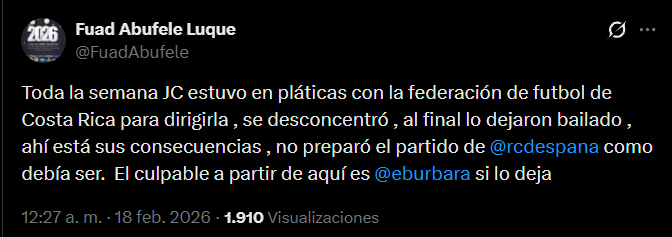 Exdirectivo de Real España fue a encarar a Jeaustin Campos en pleno partido ante LAFC