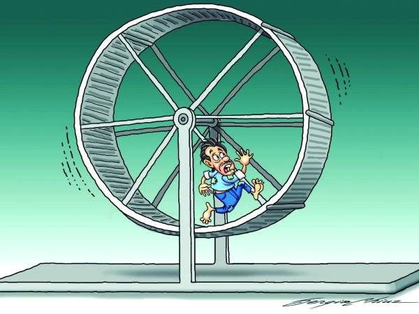 Carrera sin fin del desempleo