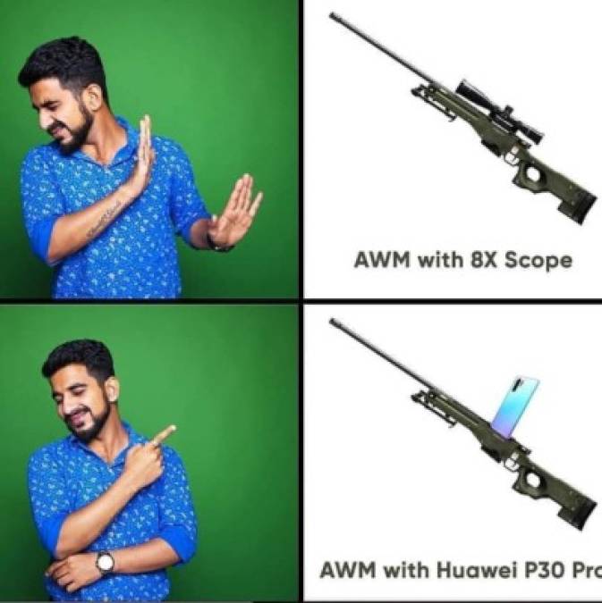 Los divertidos memes que deja la impresionante cámara del Huawei P30 Pro