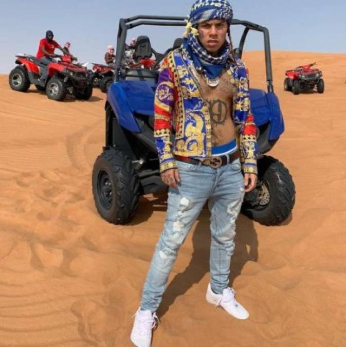 ¡Perdió 60 libras! El increíble cambio físico de Tekashi 6ix9ine