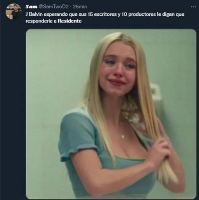 Destrozan con memes a J Balvin tras sesión musical de Residente