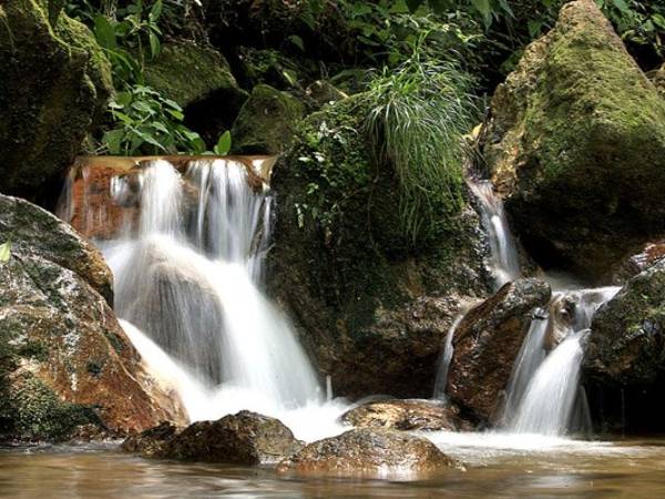 Del cristalino arroyo en el Parque Nacional La Tigra brota bendición divina convertida en agua para los capitalinos. (Foto: David Romero)