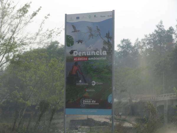 Las autoridades pidieron denunciar los delitos ambientales, principalmente en áreas protegidas, donde existen flora y fauna única en la región.