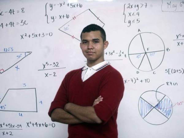 Jorge Eduardo es un joven alegre y sociable a quien le gusta ser aplicado y responsable. (Fotos: Emilio Flores)