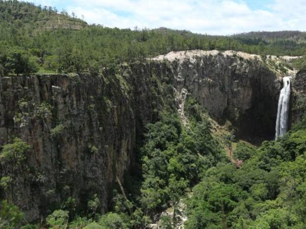 El Salto del Ángel. Este es uno de los mayores encantos que posee Honduras.