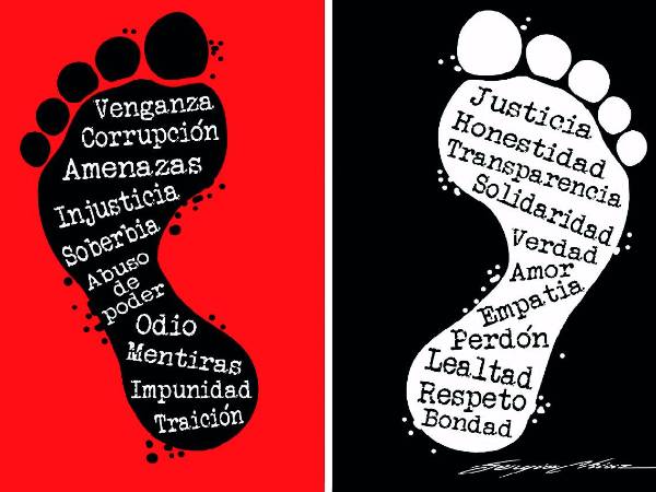 Consejo: Dejemos huellas pero sin pisar a nadie