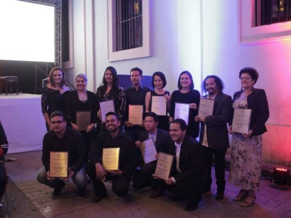 Los artistas fueron reconocidos durante la celebración.