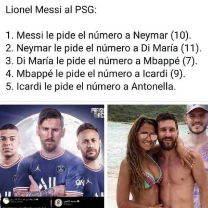 Posible llegada de Messi al PSG desata divertidos memes en las redes sociales