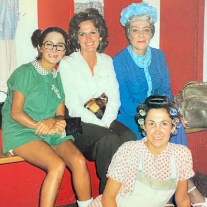 Salen a la luz nuevas fotos inéditas del elenco de 'El Chavo del 8'