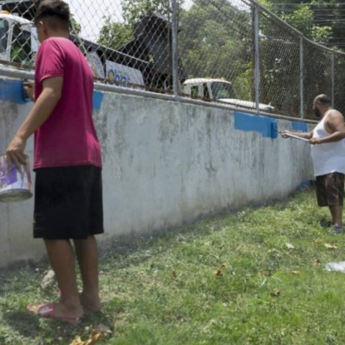 Fundación Alberth Elis restaura centro deportivo en Chamelecón