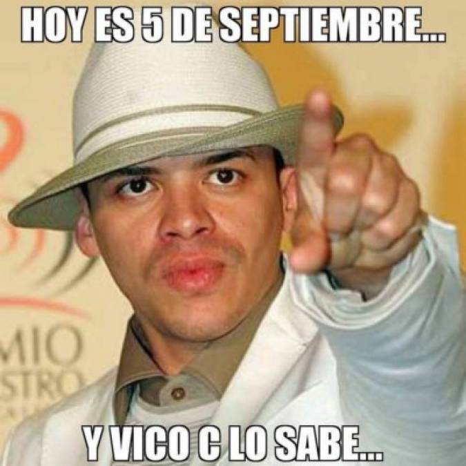 'Hoy es 5 de septiembre y mi hija cumple 13', los memes que deja la canción de Vico C