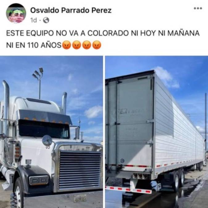 'Volveremos en 110 años': camioneros boicotean a Colorado tras condena a joven cubano