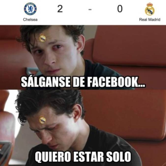 Memes destrozan al Real Madrid tras eliminación ante el Chelsea en la Champions