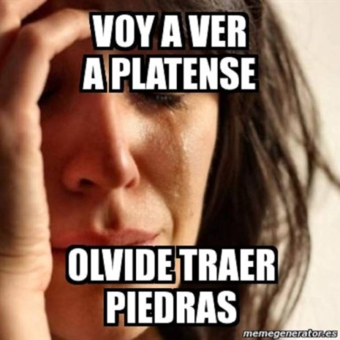 Con crueles memes atacan al Platense tras perder 2-0 ante Olimpia