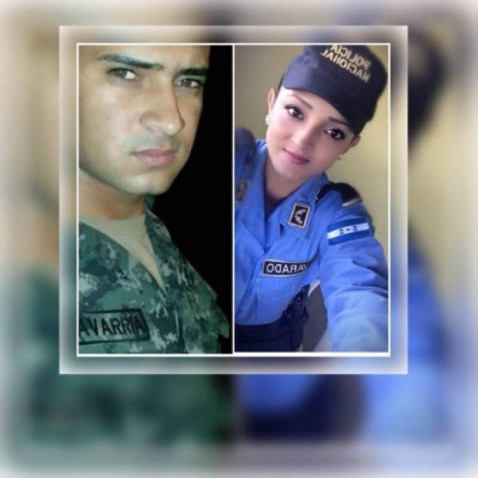 Darwin Chavarria, el subteniente que le robó el corazón a la 'Barbie Policía' hondureña