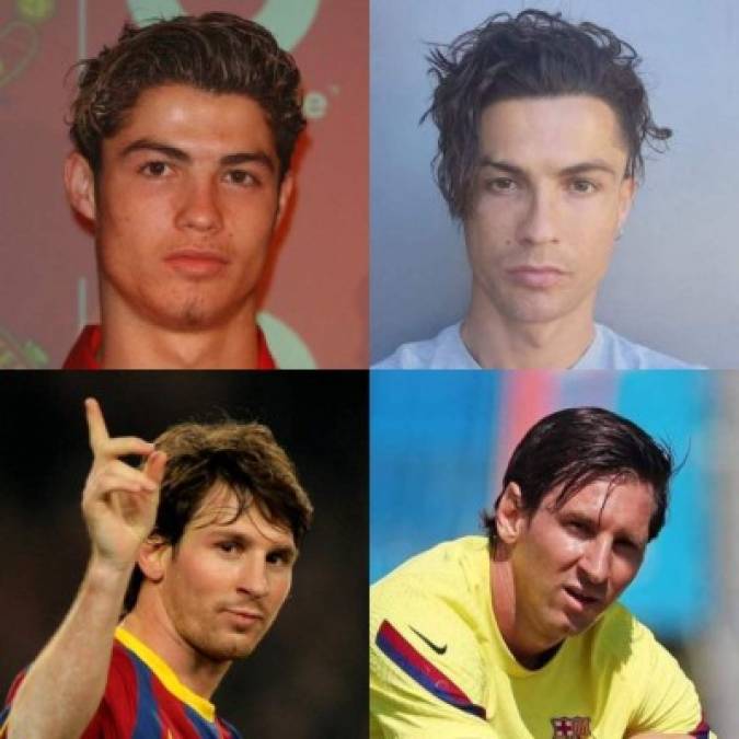 Nuevo look de Messi genera divertidos memes y Cristiano aparece en ellos