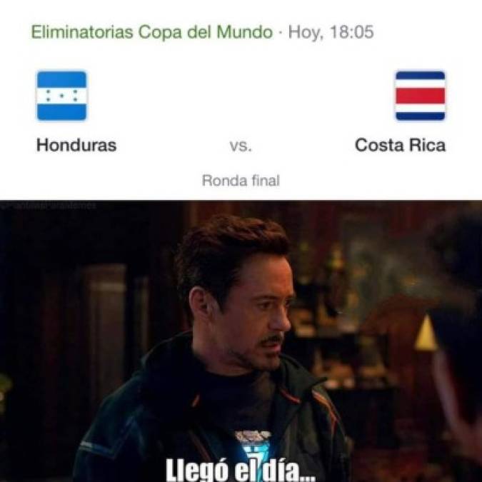 Los memes más divertidos previo al partido Honduras-Costa Rica