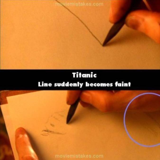 Los imperdibles errores que no viste en ‘Titanic’