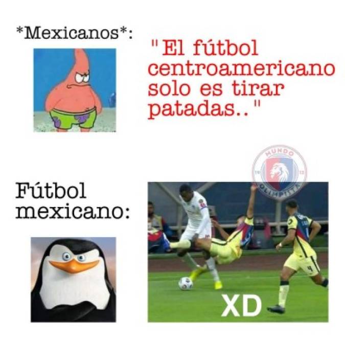 Los divertidos memes que dejó el triunfo del Olimpia sobre el América en el Azteca