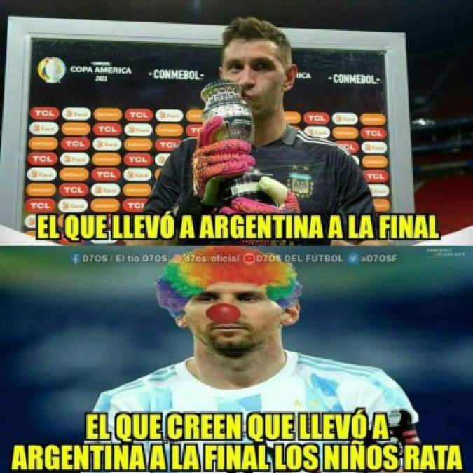Memes destrozan a Neymar y Brasil tras Maracanazo de Argentina en la Copa América