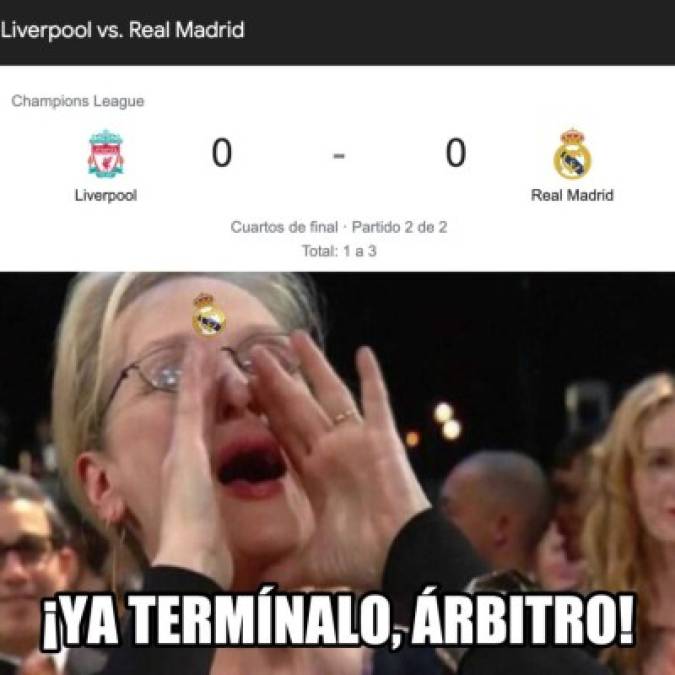 Los divertidos memes que dejó la clasificación del Real Madrid a semis de Champions