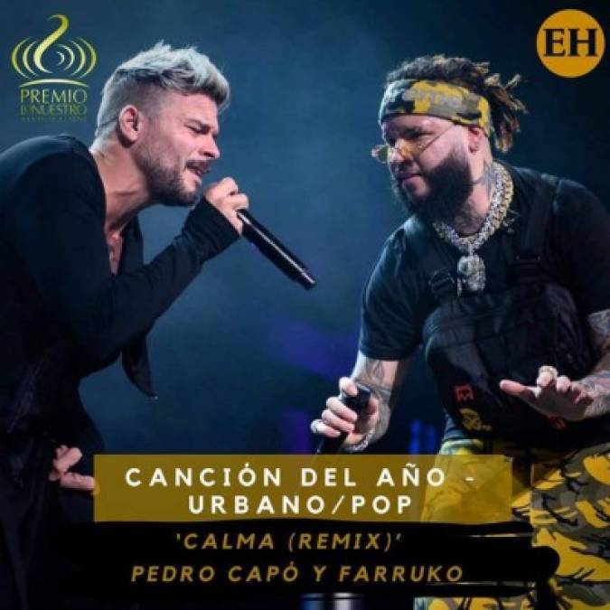 Premios lo Nuestro: Listado completo de los ganadores (FOTOS)