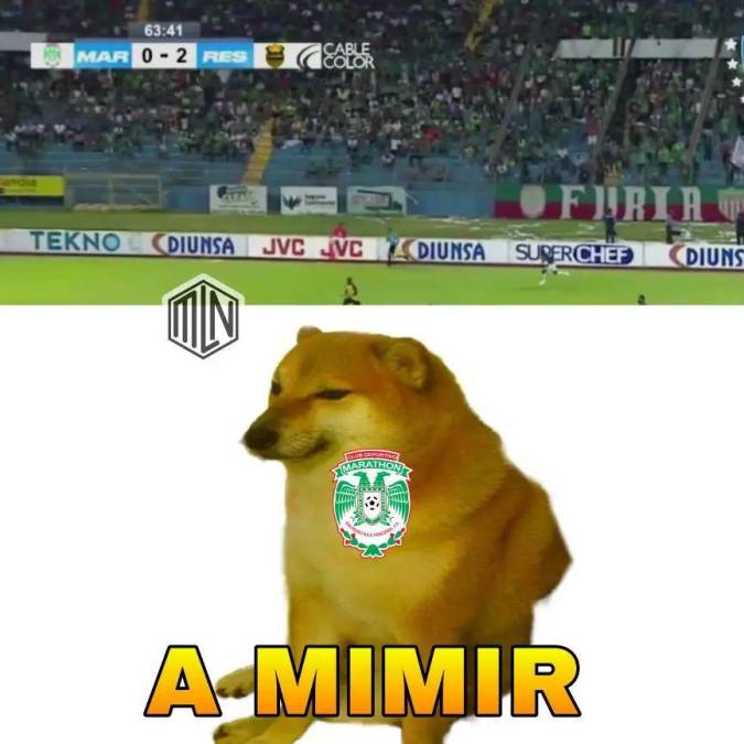 Imperdibles memes destrozan al Marathón luego de caer 2-0 ante Real España