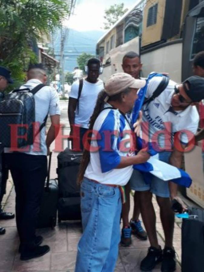 La Selección de Honduras ya está instalada en San Pedro Sula y también Eddie Hernández