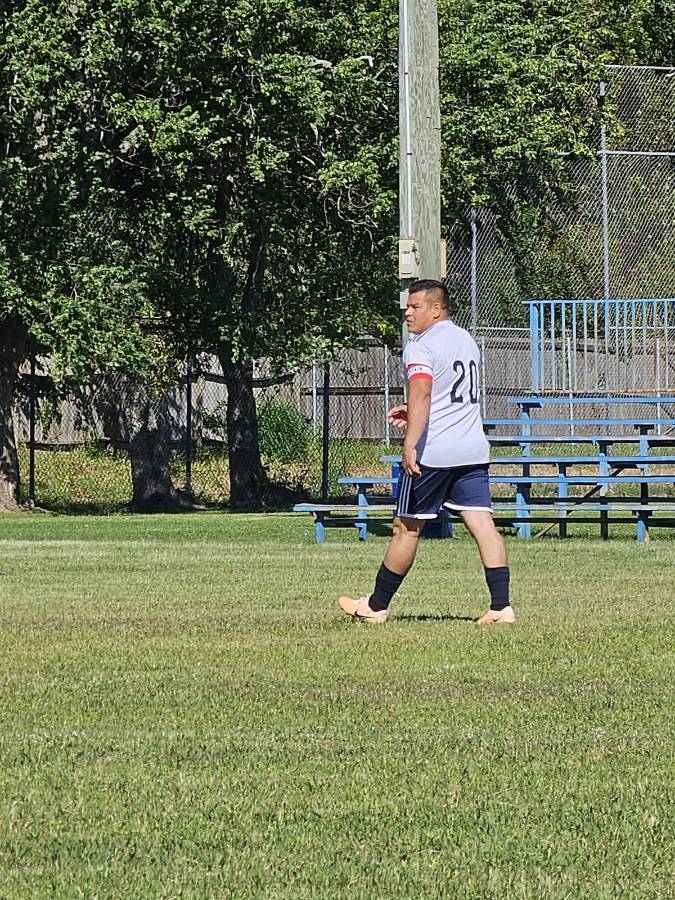 Kevin Espinoza jugando en Estados Unidos.