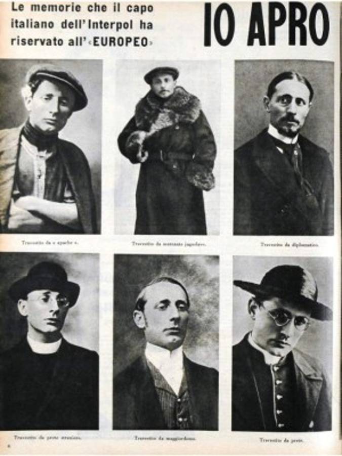 Dosi se disfrazó de sacerdote, banquero, médico, turco y hasta de mujer fatal, todo esto para resolver casos.