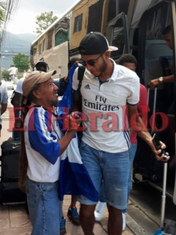 La Selección de Honduras ya está instalada en San Pedro Sula y también Eddie Hernández
