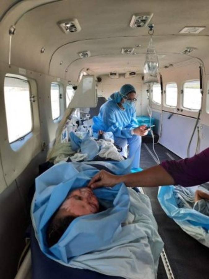 Trasladan a Fundaniquem a menores quemados en explosión de cohetería