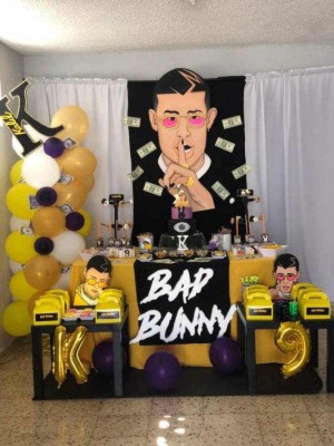 Niño pide fiesta temática de Bad Bunny y se vuelve viral