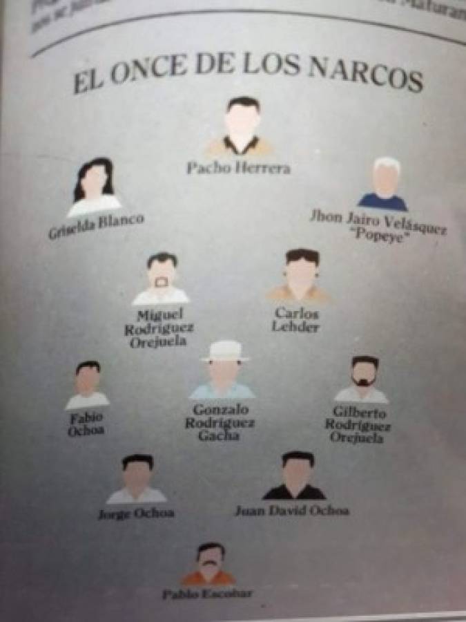 Revista genera polémica al representar a la Selección Colombia como 'El once de los narcos'