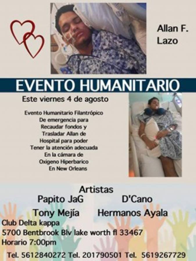 EEUU: Piden ayuda para joven hondureño en estado crítico tras aguantar respiración bajo agua