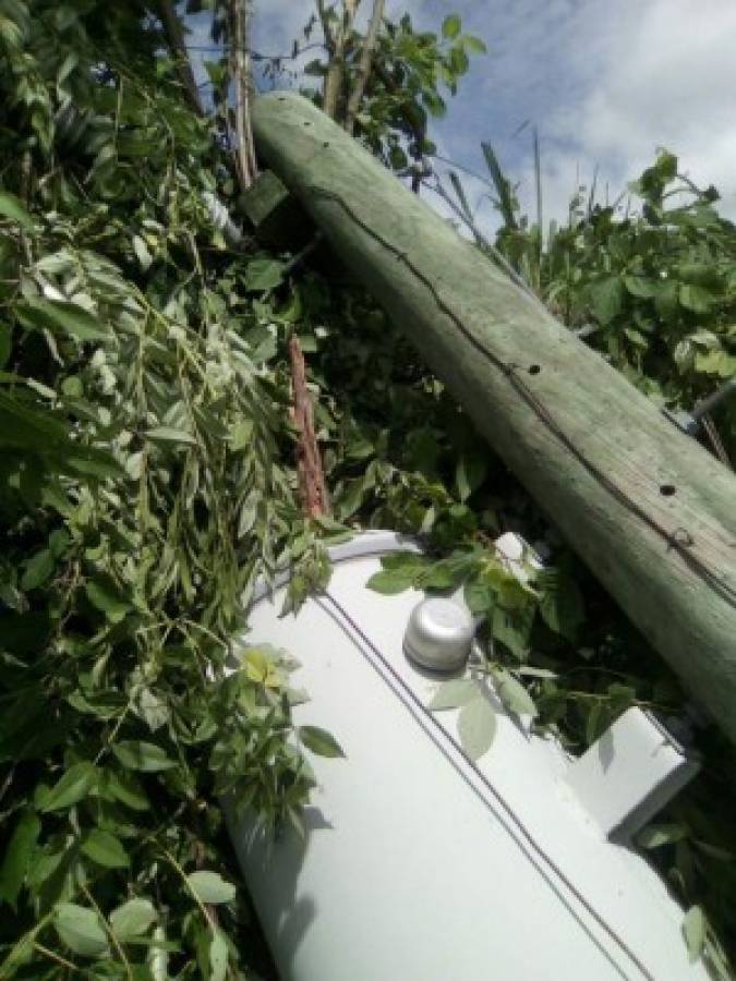 EEH atiende daños provocados por deslizamientos en varias aldeas del occidente del país
