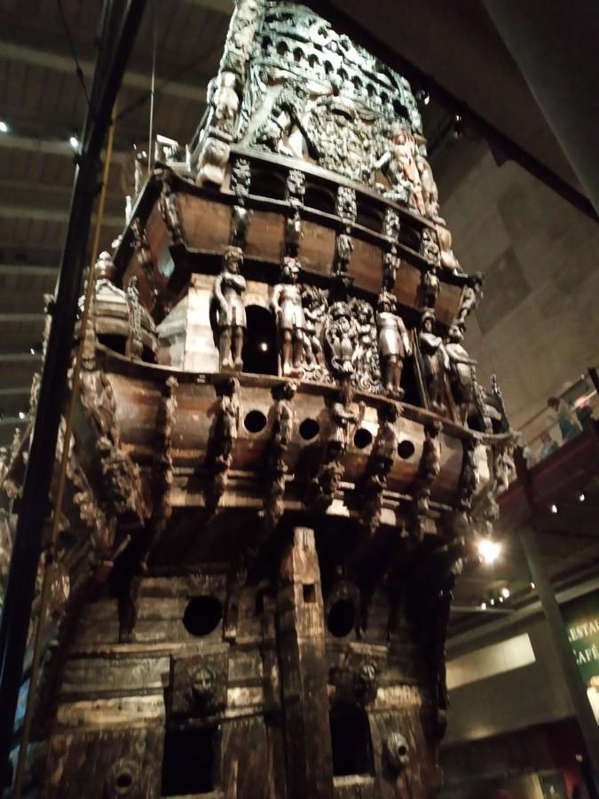 El Vasa, un buque de guerra rescatado después de 300 años de su naufragio en Estocolmo, Suecia