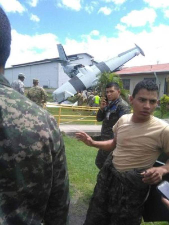 Muere piloto de avión accidentado en Palmerola, Comayagua