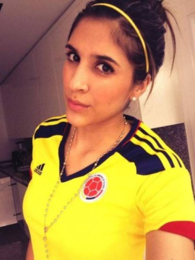 Las fotos que publicó la novia de James Rodríguez para demostrar que no es 'fea'