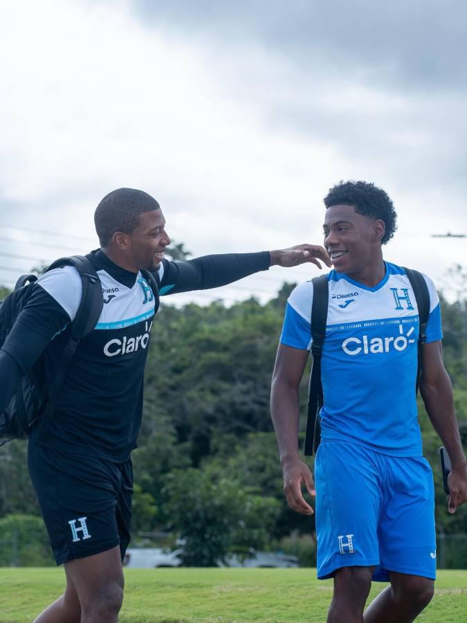 Jugadores felices y figura se recupera: Entreno de Honduras previo a enfrentar a Costa Rica