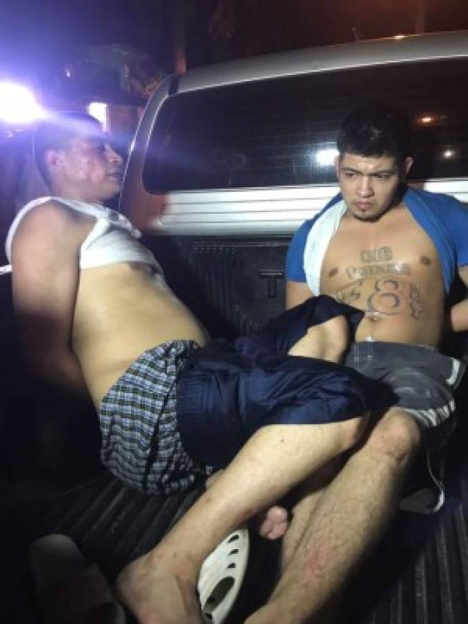 Caen dos pandilleros de la 18 en allanamientos en residencial de San Pedro Sula