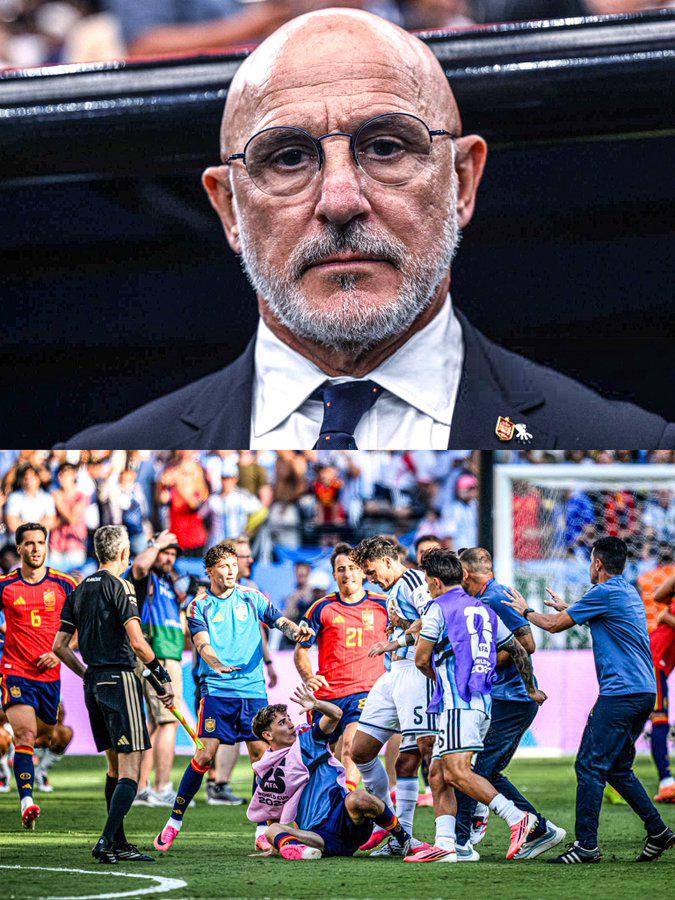Técnico de España sorprende con duros comentarios contra jugadores de Argentina