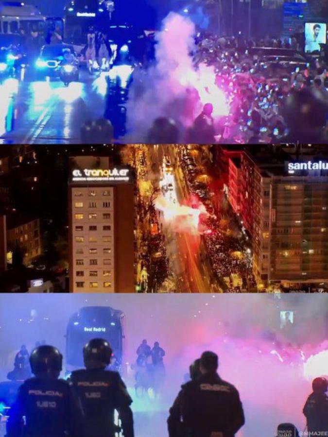 Funcionario hondureño presente, burla de Julián y gesto de Marcelo en triunfo de Real Madrid