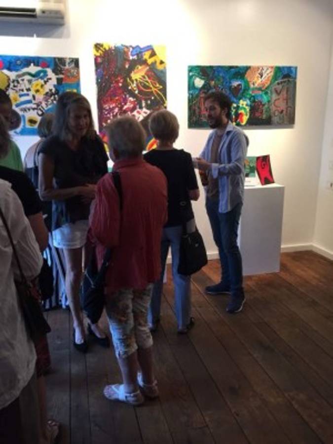 Alberto Palma compartió su arte en proyecto extranjero