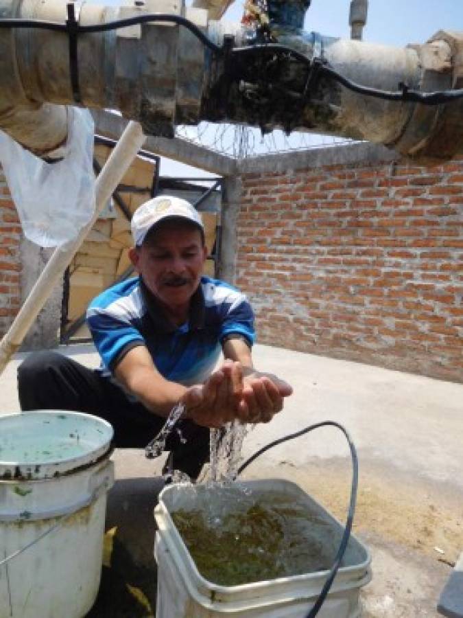Los pobladores poblado del sur de Honduras consumen agua contaminada