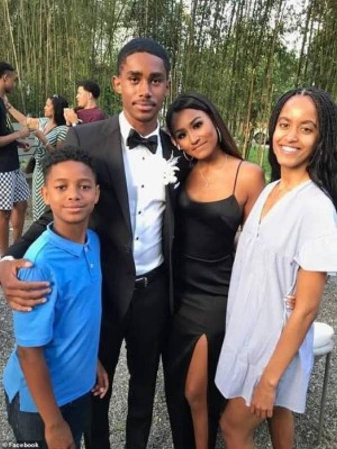 Sasha Obama lució hermosa en su fiesta de graduación