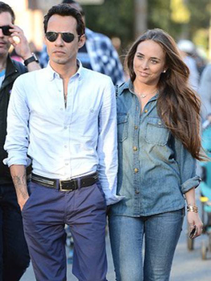 Marc Anthony y su novia de 22 años
