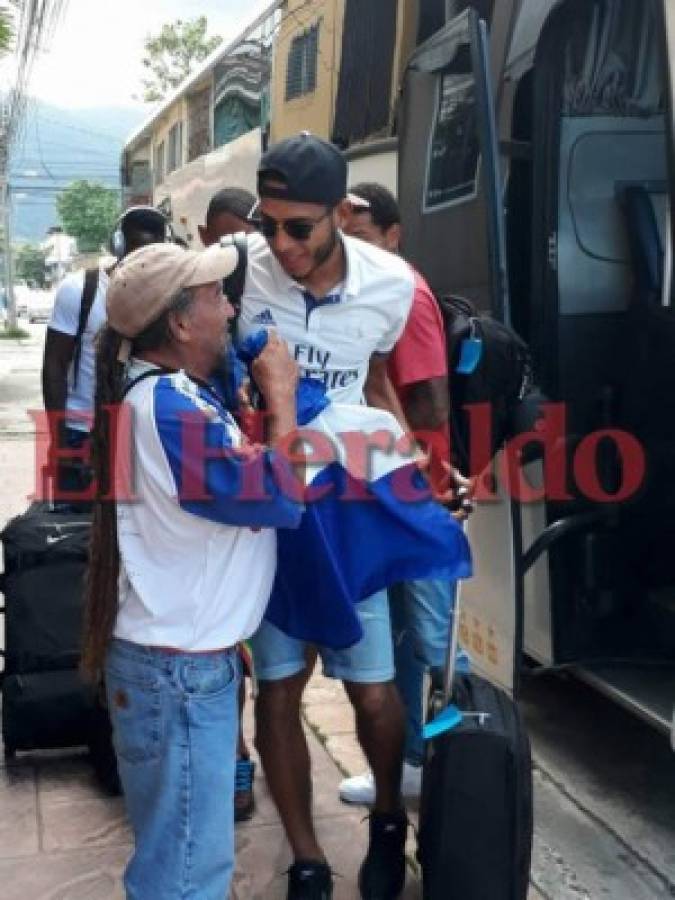 La Selección de Honduras ya está instalada en San Pedro Sula y también Eddie Hernández