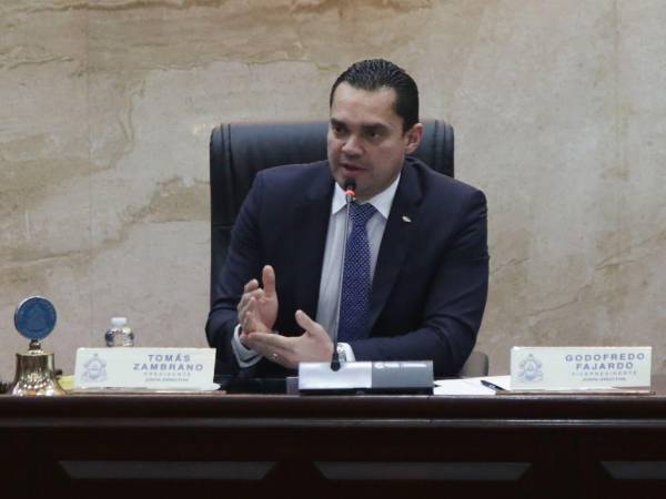 <b>José Tomás Zambrano Molina</b>, presidente electo del Congreso Nacional.